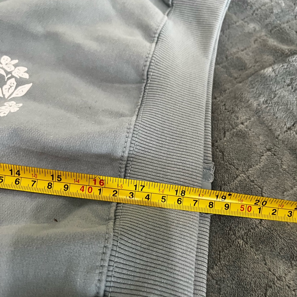 Volcom Light Gray Fleece Hoodie xs - Picture 5 of 6